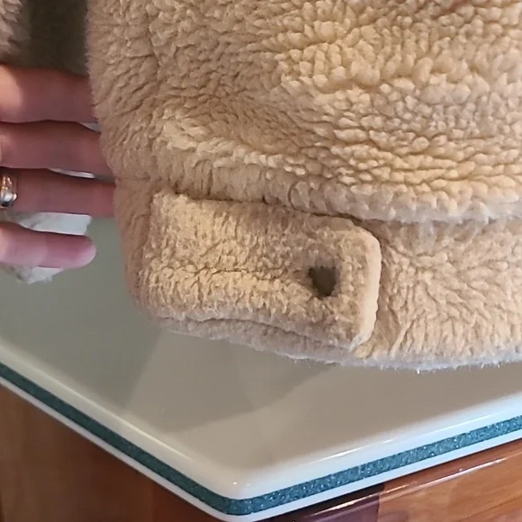 Free People Sherpa Trucker Jacket Size small - Picture 10 of 15